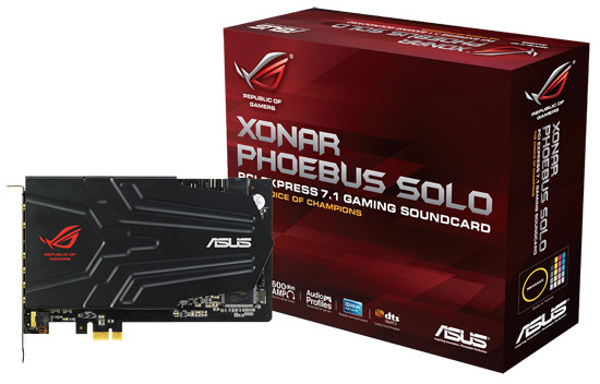 ASUS R.O.G. Xonar Phoebus Solo ASUS R.O.G. Xonar Phoebus Solo
