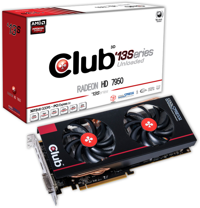  Club 3D Radeon HD 7950 '13Series 