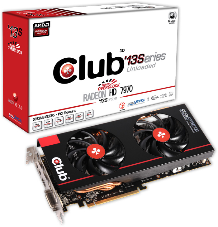  Club 3D Radeon HD 7970 XT2 '13Series 
