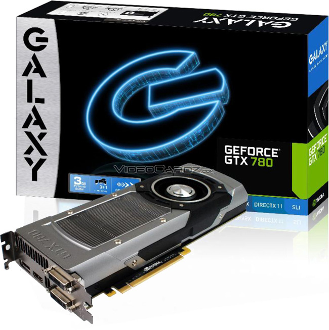 GALAXY GeForce GTX 780 GALAXY GeForce GTX 780