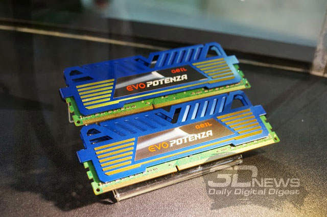 Computex 2013: GeIL подготовила модули памяти Evo Potenza для чипсета Intel Z87 Computex 2013: GeIL подготовила модули памяти Evo Potenza для чипсета Intel Z87