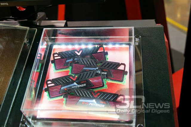 Computex 2013: GeIL подготовила модули памяти Evo Potenza для чипсета Intel Z87 Computex 2013: GeIL подготовила модули памяти Evo Potenza для чипсета Intel Z87