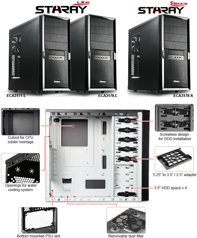 ENERMAX Staray Lite/Silence ENERMAX Staray Lite/Silence
