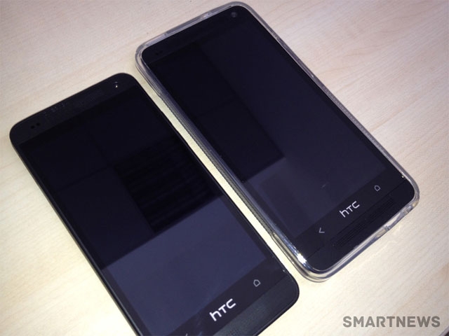 «Живые» фото смартфона HTC One mini в черном корпусе