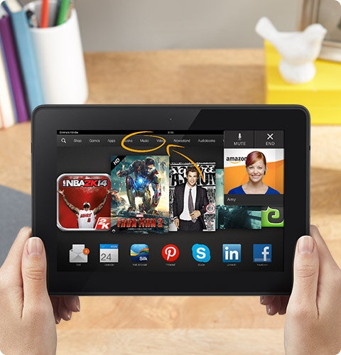 Amazon представила планшеты Kindle Fire HDX 7, Kindle Fire HDX 8.9 и обновленный Kindle Fire HD (2013) 