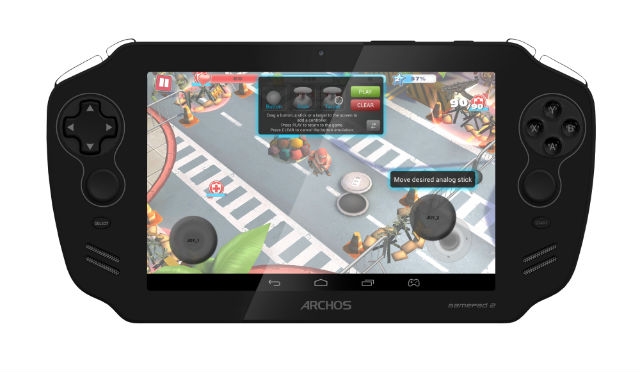 Archos представила игровой планшет GamePad 2 Archos представила игровой планшет GamePad 2