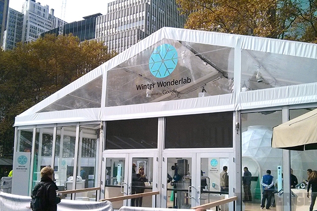 Google открыла на время зимы магазины Winter Wonderlab для демонстрации новинок Google открыла на время зимы магазины Winter Wonderlab для демонстрации новинок