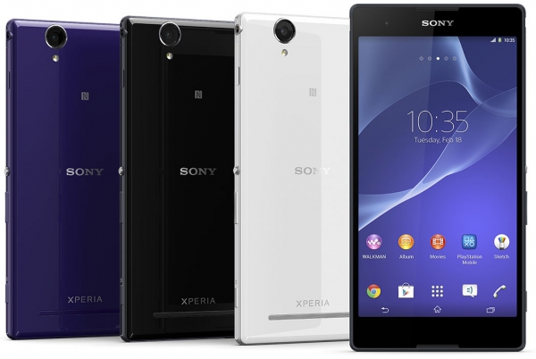  Sony Xperia T2 Ultra Dual: available colors 