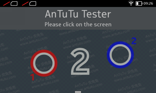  Nokia X display test: AnTuTu multitouch test 