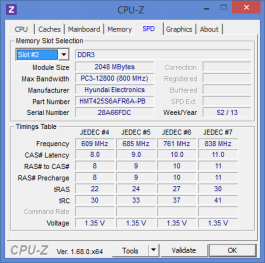  Dell Inspiron 7537: memory information, SPD 2 