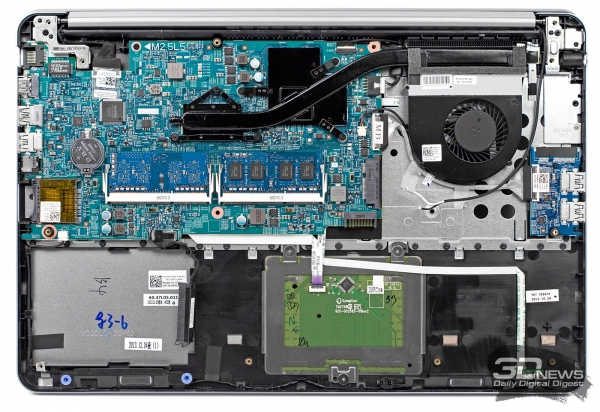  Dell Inspiron 7537: inside the notebook 