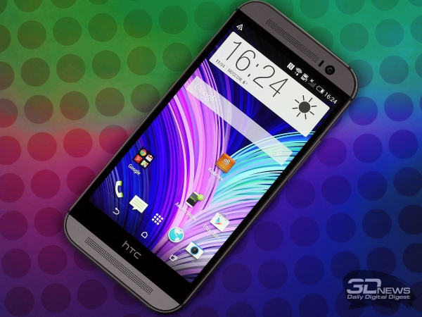 HTC One M8 front view 