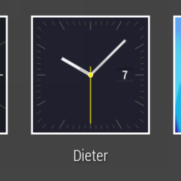  LG G Watch: watch faces 