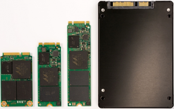  SSD производства Micron 