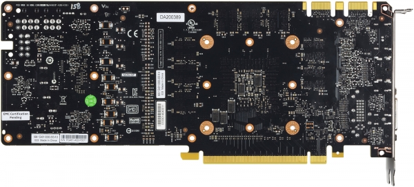 Печатная плата эталонной графической карты GeForce GTX 970/980