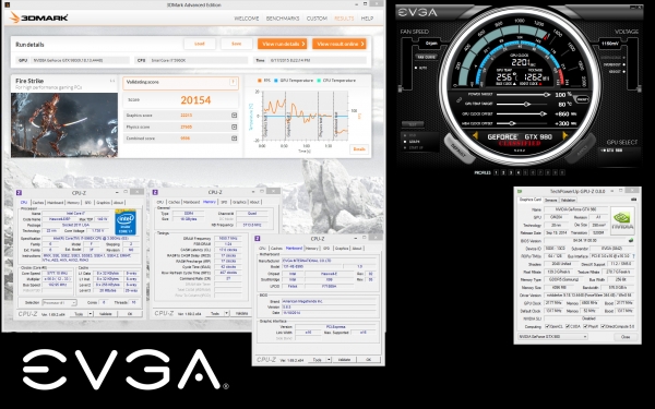 Результаты разгона EVGA GeForce GTX 980 Classified ACX 2.0