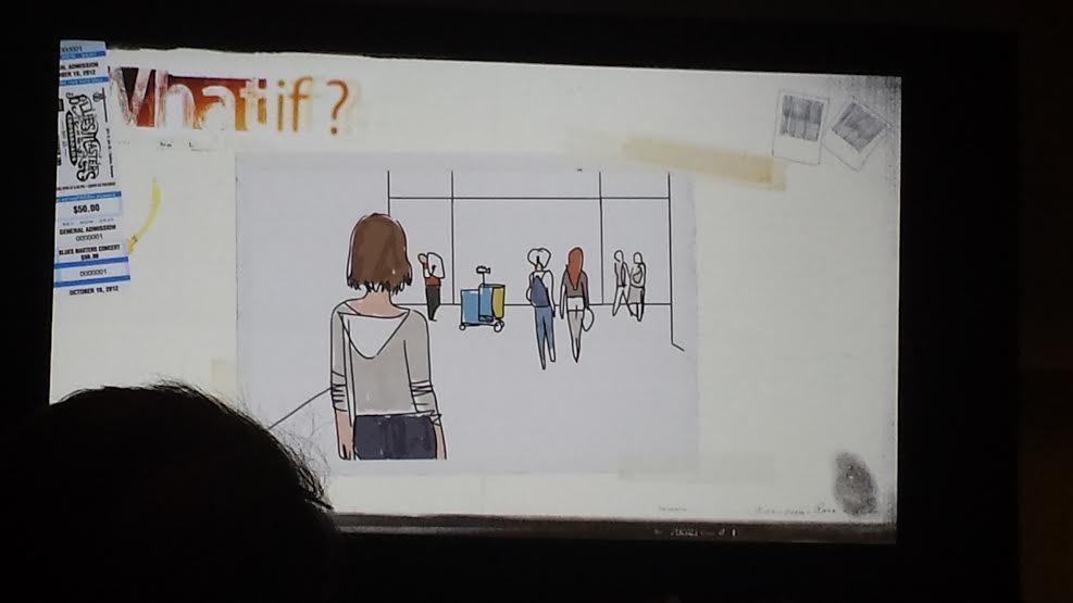 Один из первых концепт-артов Life Is Strange