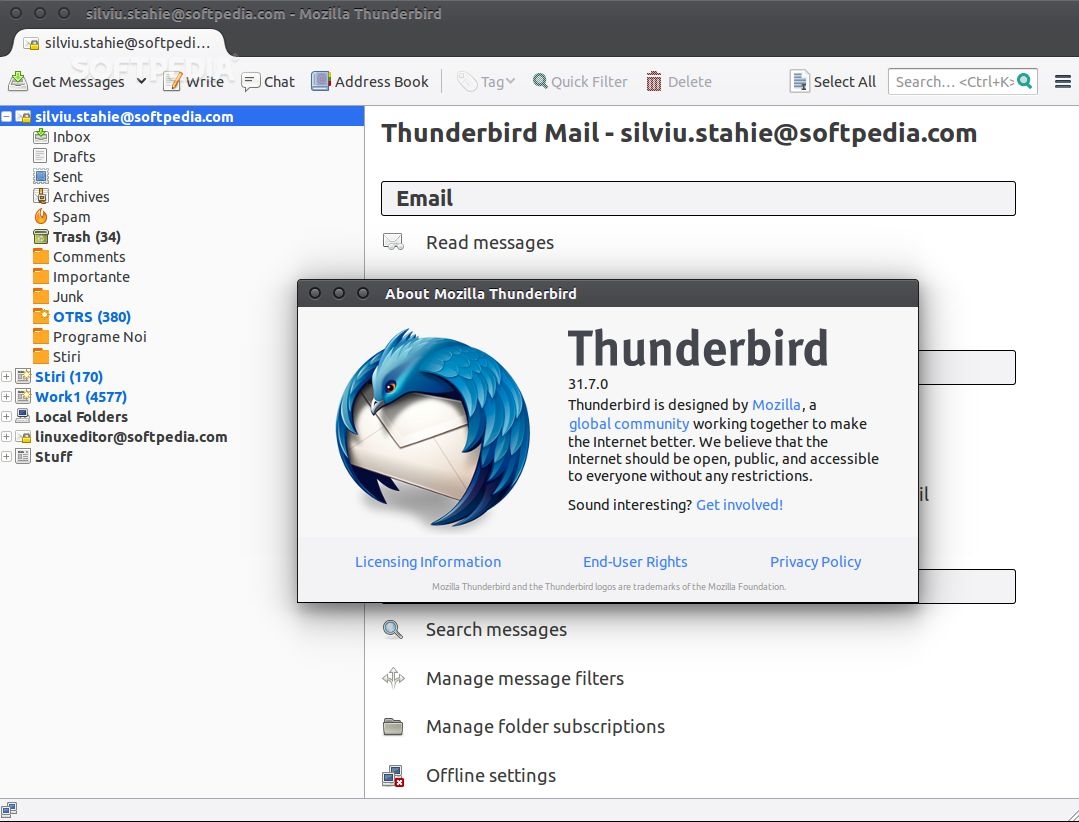 download the new version for ipod Mozilla Thunderbird