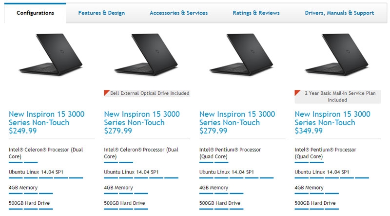 Ноутбук Dell Inspiron 15 3000 Series Драйвера