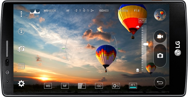  LG G4 – видоискатель камеры 