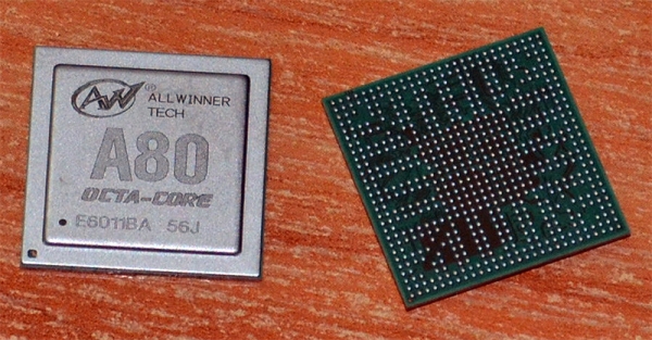  Система на чипе Allwinner. Фото компании Olimex 