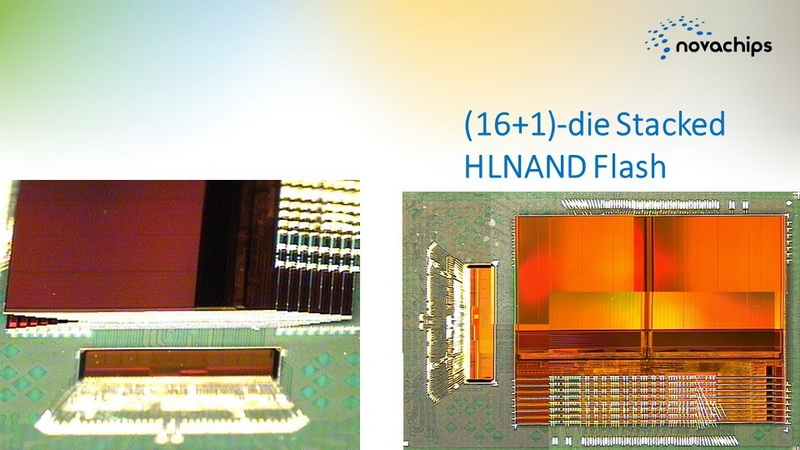 16-слойный чипсет HLNAND имеет свой контроллер
