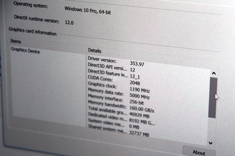 NVIDIA GeForce GTX 990M не скрывает своих параметров