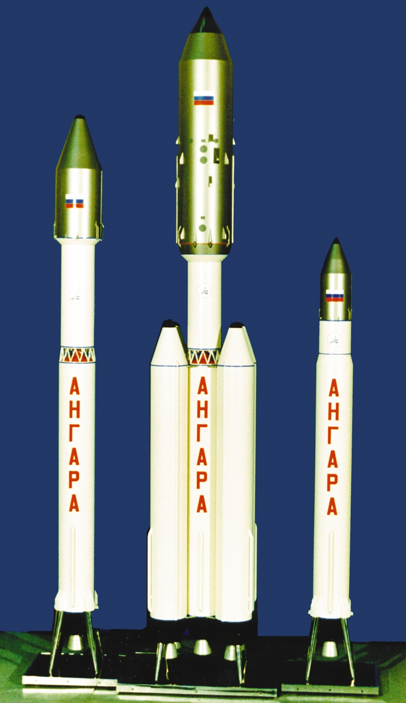  В 1998 году Центр Хруничева сформулировал концепцию модульного построения семейства ракет «Ангара». Из архива журнала «Новости космонавтики» 
