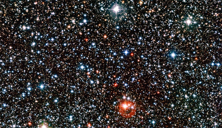 Фото звезды в космосе крупным планом