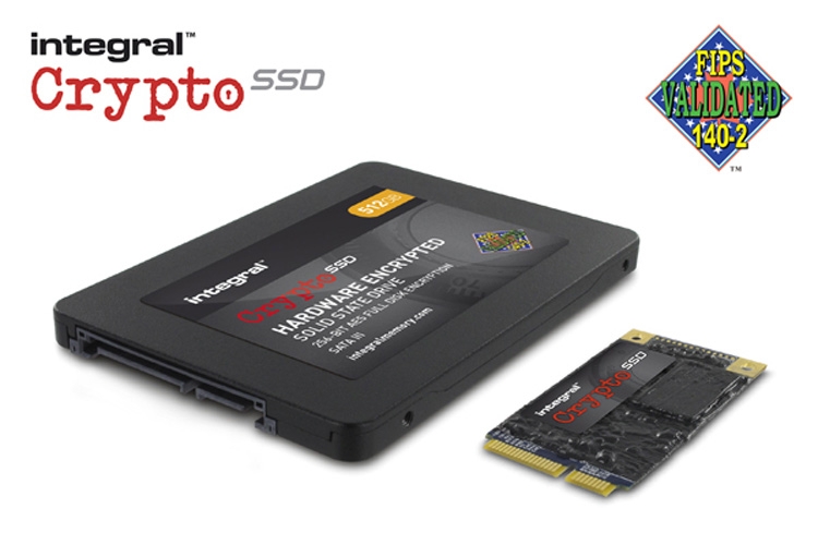  SSD-накопитель Integral Crypto защищён от взлома по стандарту FIPS 140-2 