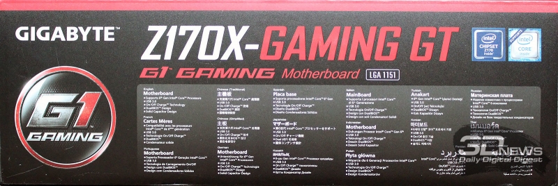 Обзор и тест материнской платы GIGABYTE GA-Z170MX-Gaming 5