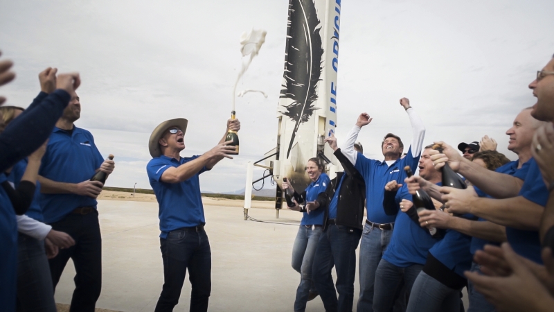 Ноябрьский триумф команды Безоса. Фото Blue Origin