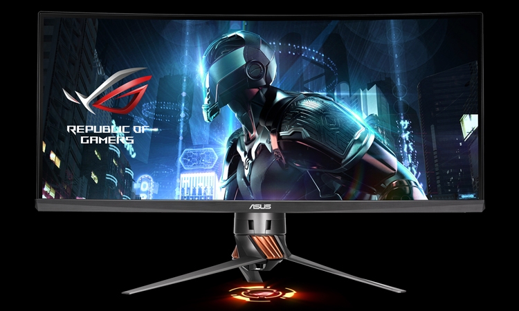 Какая технология применяемая в мониторе asus pg348q позволяет устранить эффект разрыва картинки