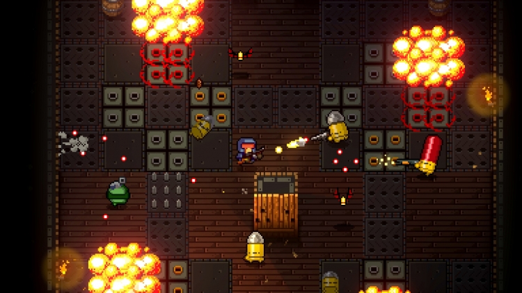 Открыт предзаказ 2D-экшена Enter the Gungeon