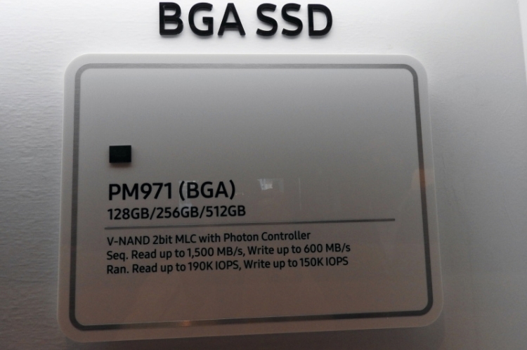 BGA SSD разработки Samsung
