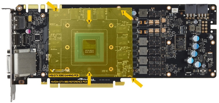 MSI GeForce GTX 1080: компактнее и гораздо экономичнее