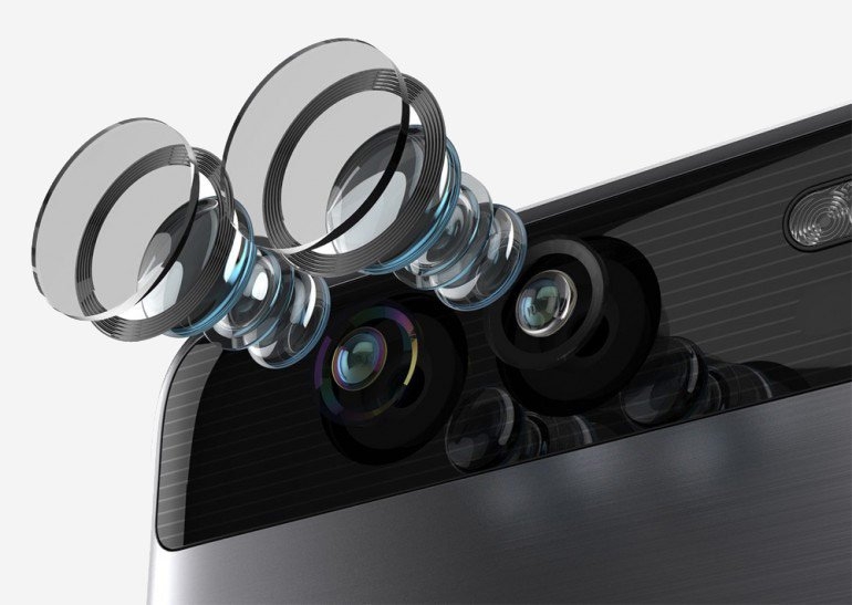 Оптическая схема Huawei P9 