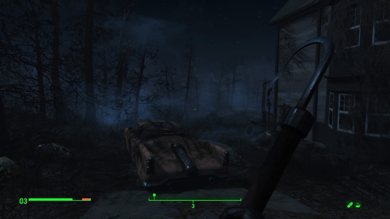  По скриншоту можно подумать, будто это хоррор, а не Fallout 4 