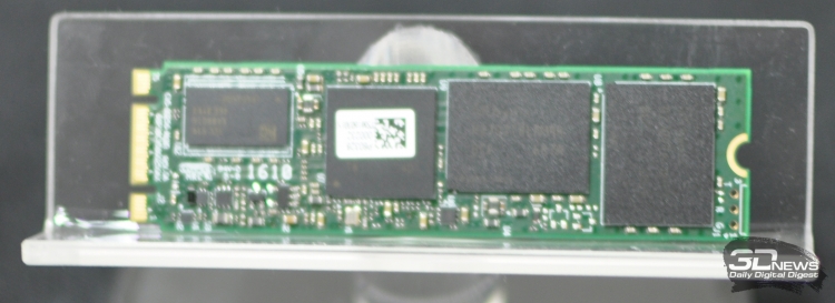  Неизвестный SSD Plextor на базе памяти «TLC NAND следующего поколения» 