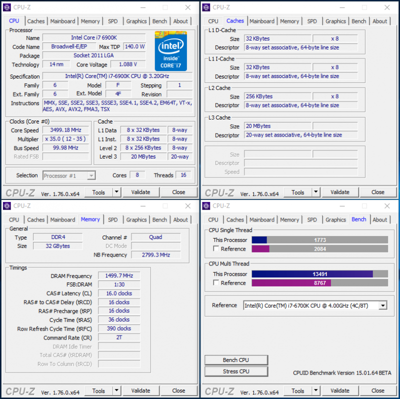 Процессор Core i7–6900K