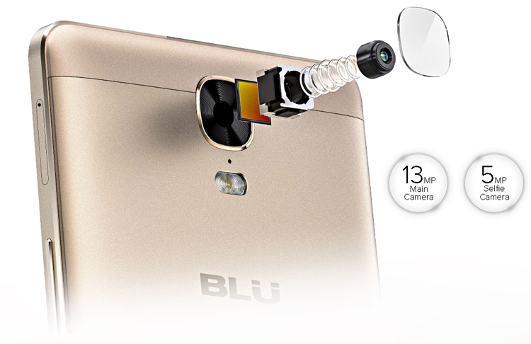 Фаблет среднего значения BLU Energy XL оснащён аккумулятором на 5000 мА·ч