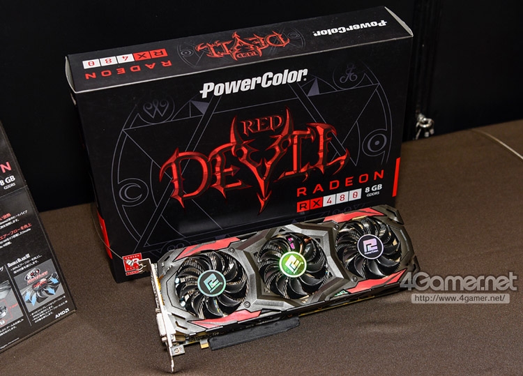  Видеокарта PowerColor Radeon RX 480 
