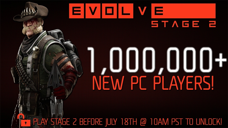 Evolve привлекла 1 млн игроков за неделю благодаря переходу на free-to-play