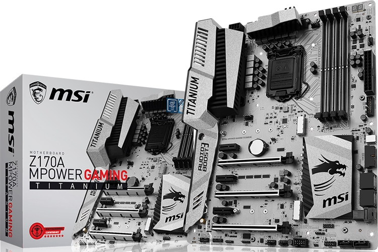 MSI предлагает оплату Z170A MPower Gaming Titanium в наборе с памятью Corsair Vengeance DDR4