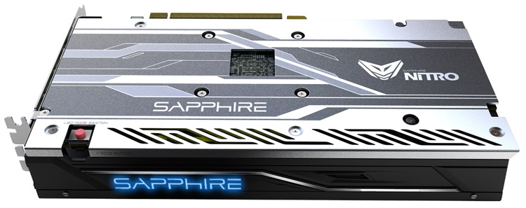 Карта памяти Sapphire Nitro+ Radeon RX 480 8G GDDR5 OC