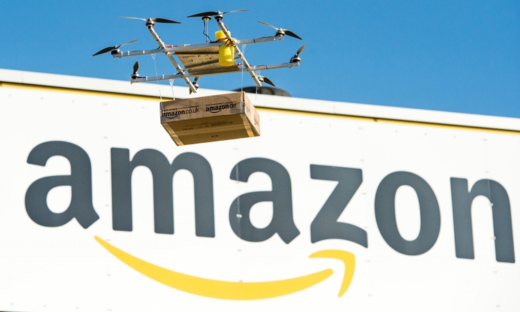 Amazon начнёт проверки дронов-посыльных в Англии