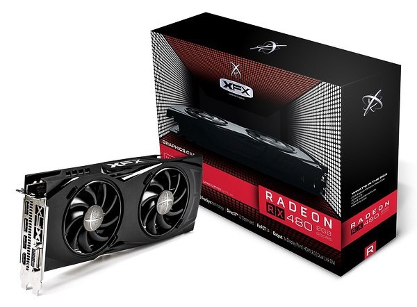  Видеокарта XFX Radeon RX 480 GTR 