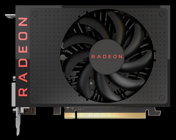 Карта памяти Radeon RX 460