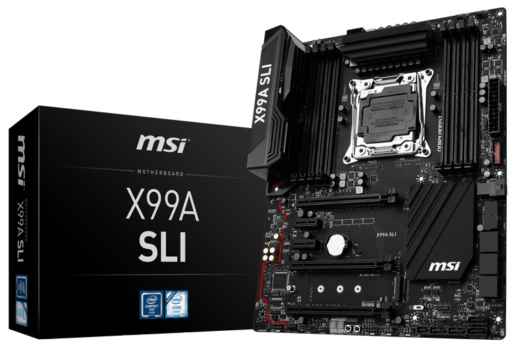 Материнская плата MSI X99A SLI