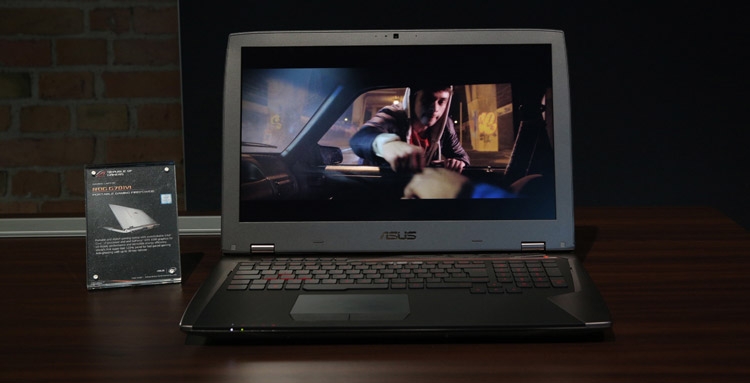  VR-ready ноутбук ROG G701VI 
